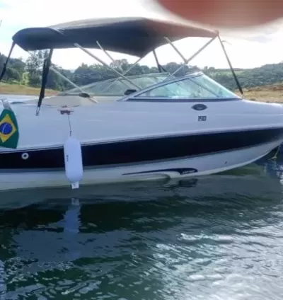 Lancha focker motor 115