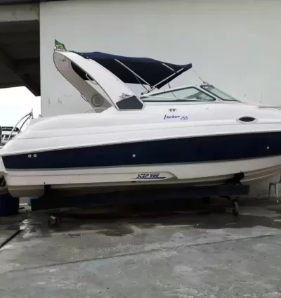 Lancha Fibrafort 2010 Modelo Folcker 25,5 pés